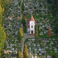 The cemetery on Groniczek Hill