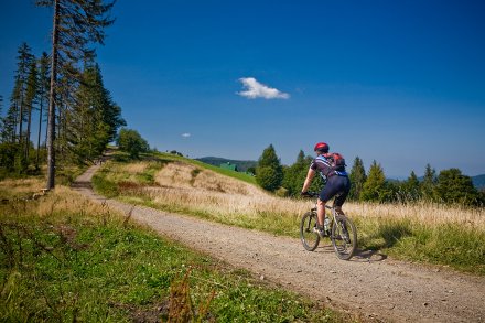 Cycling in the mountains