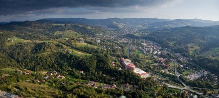  Wisła from a bird's eye view