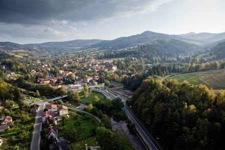  Wisła from a bird's eye view