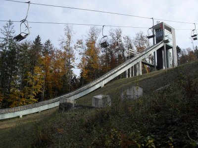 Ski jump of Adam Małysz