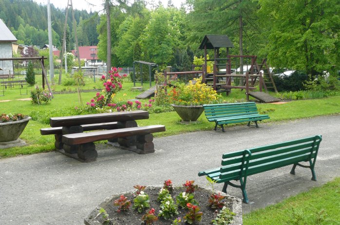 Playground at Primary School No 2 in Wisła Czarne